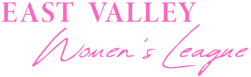 east valley women's league script logo